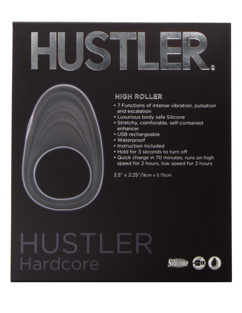 Hustler Vibrating Couple’s Enhancer Grey Back Package