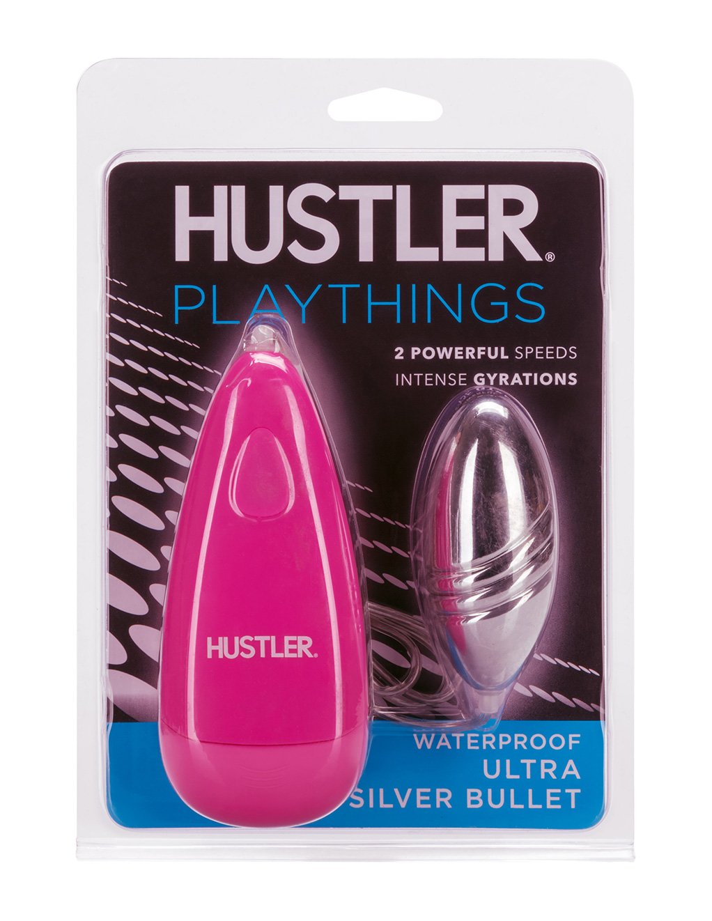 Hustler Playthings Waterproof Ultra Silver Bullet - Novelties - Bullet