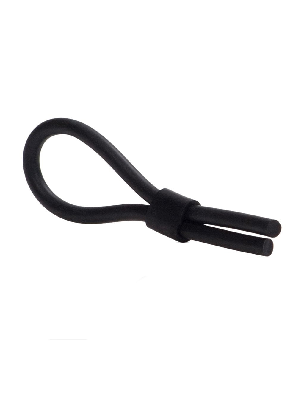 Hustler Playthings Adjustable Silicone Lasso Cockring - Novelties - Cockring