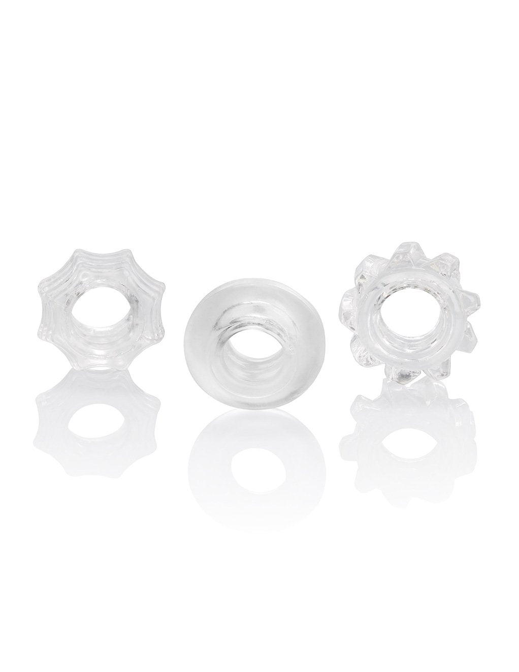 Hustler Playthings Reversible Cockring Set - Novelties - Cockring