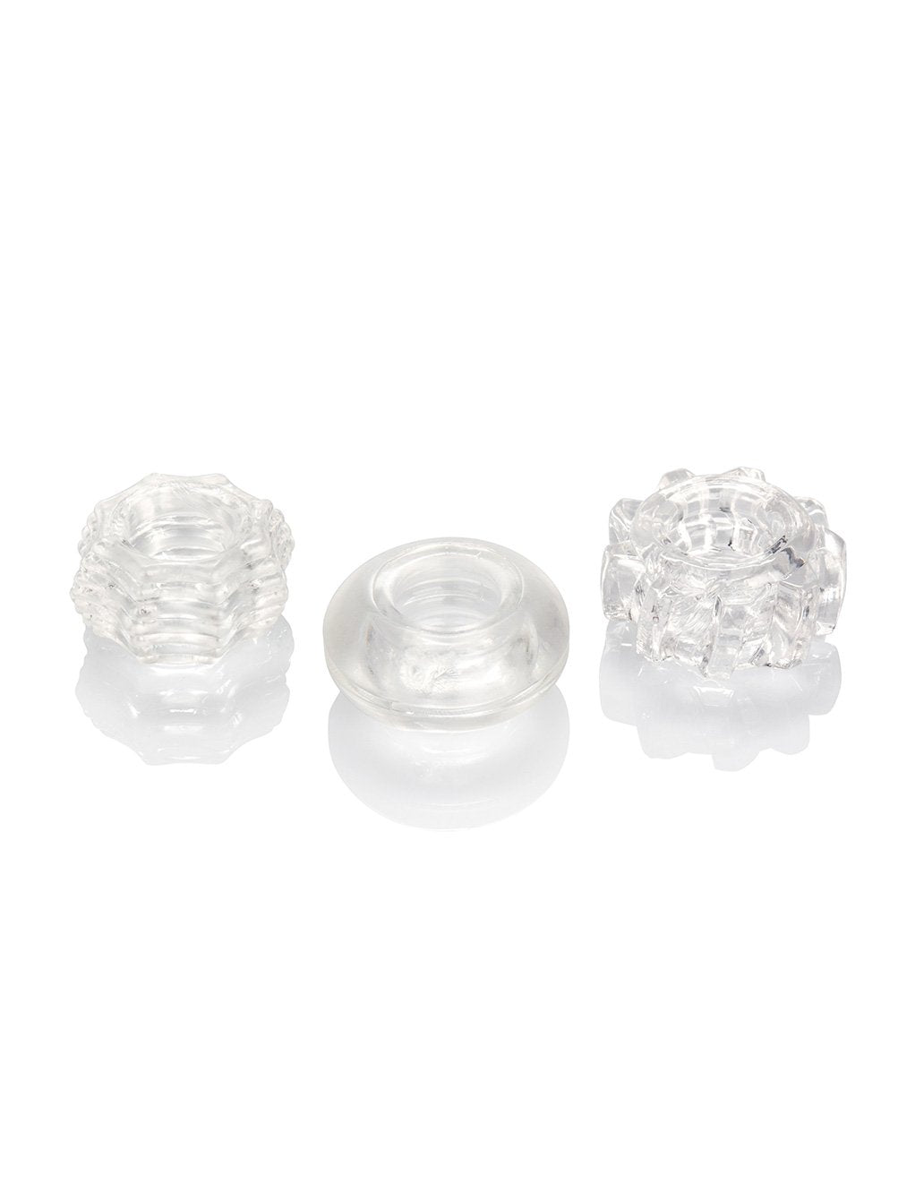 Hustler Playthings Reversible Cockring Set - Novelties - Cockring