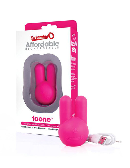 Screaming O Affordable Toone Pink Massager