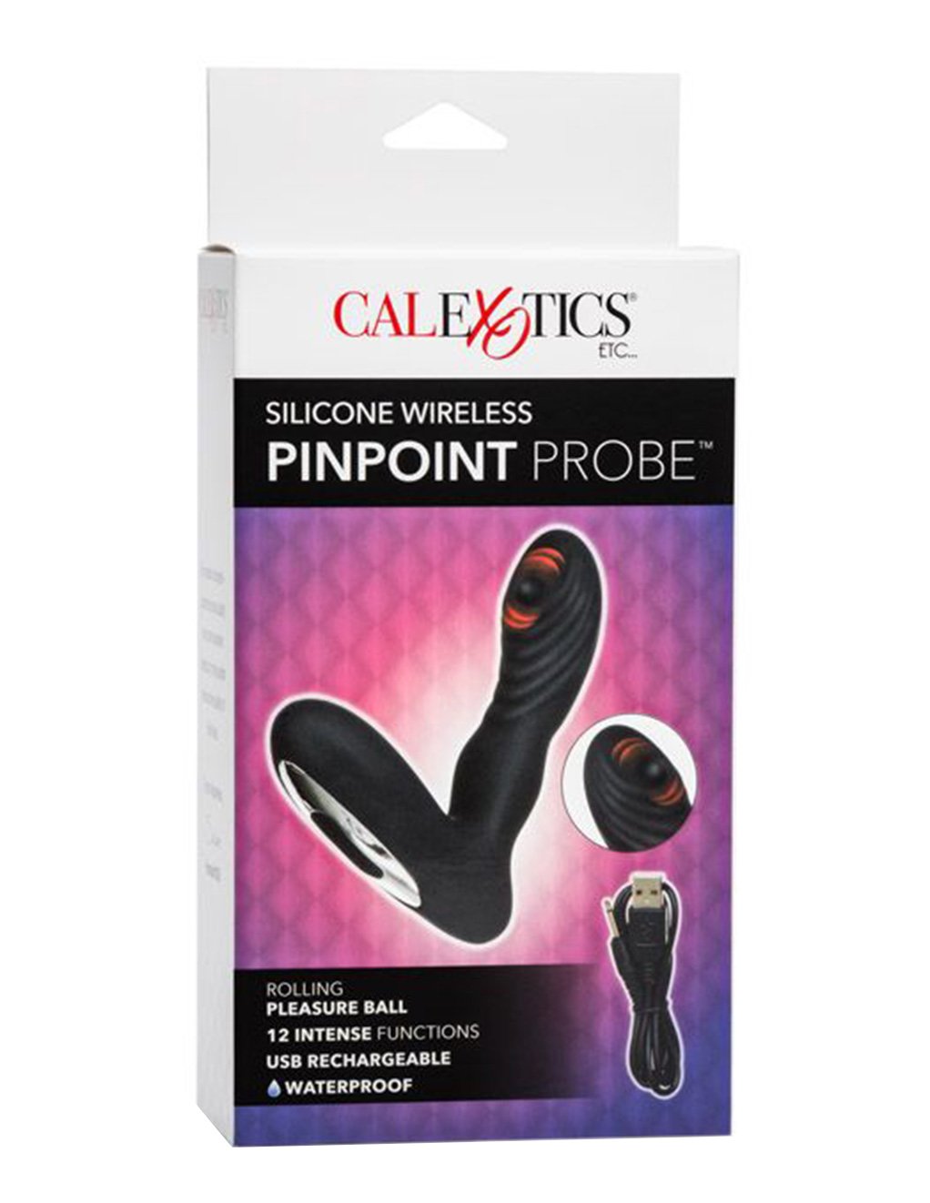 Cal Exotics Silicone Wireless Vibrating Pinpoint Probe - Novelties - P Spot