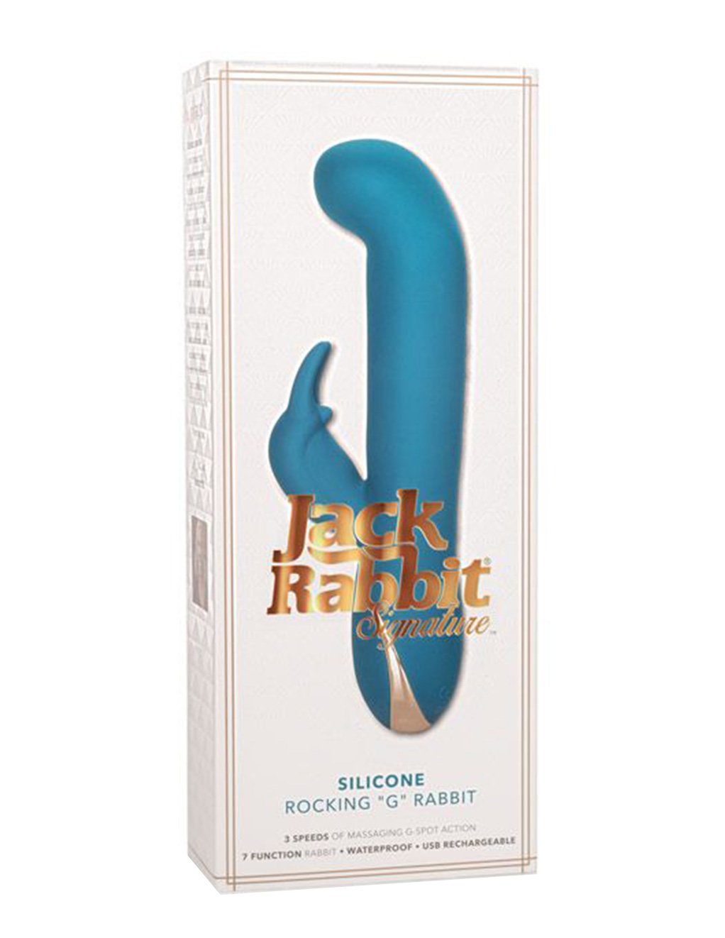 Jack Rabbit® Signature Silicone Rocking G-Spot Rabbit - Novelties - Dual/Multi