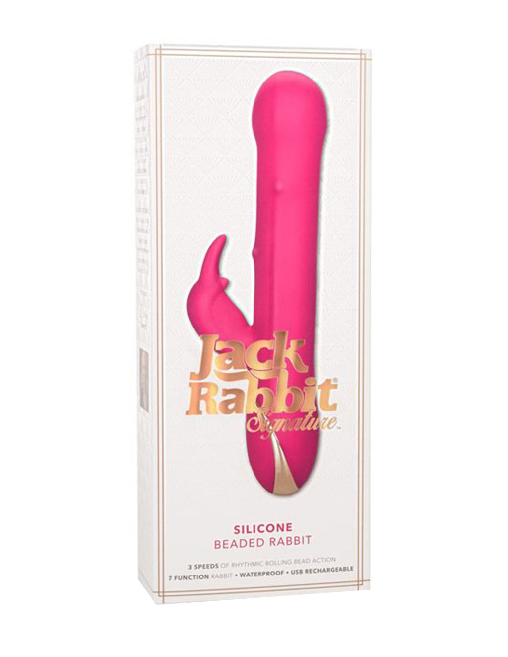 Jack Rabbit® Signature Silicone Beaded Rabbit - Novelties - Dual/Multi