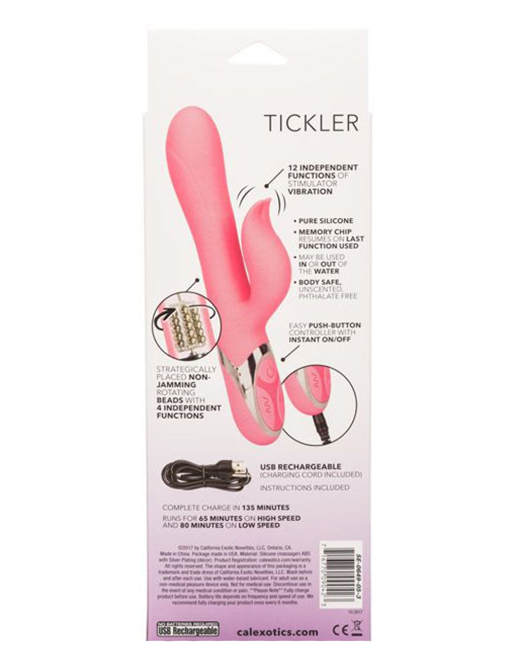 Cal Exotics Enchanted Tickler - Novelties - Dual/Multi