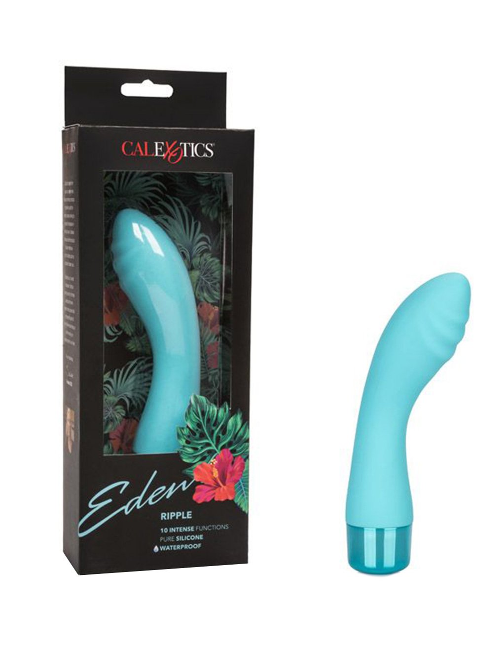 Cal Exotics Eden Ripple G-spot Vibrator Aqua