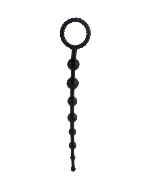 Cal Exotics Booty Call X-10 Anal Beads Black - Novelties - Beads