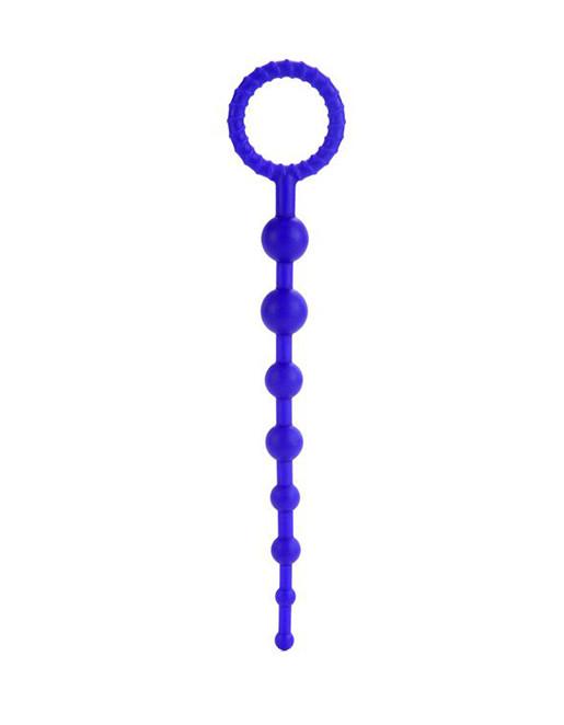 Cal Exotics Booty Call X-10 Anal Beads Purple - Novelties - Beads