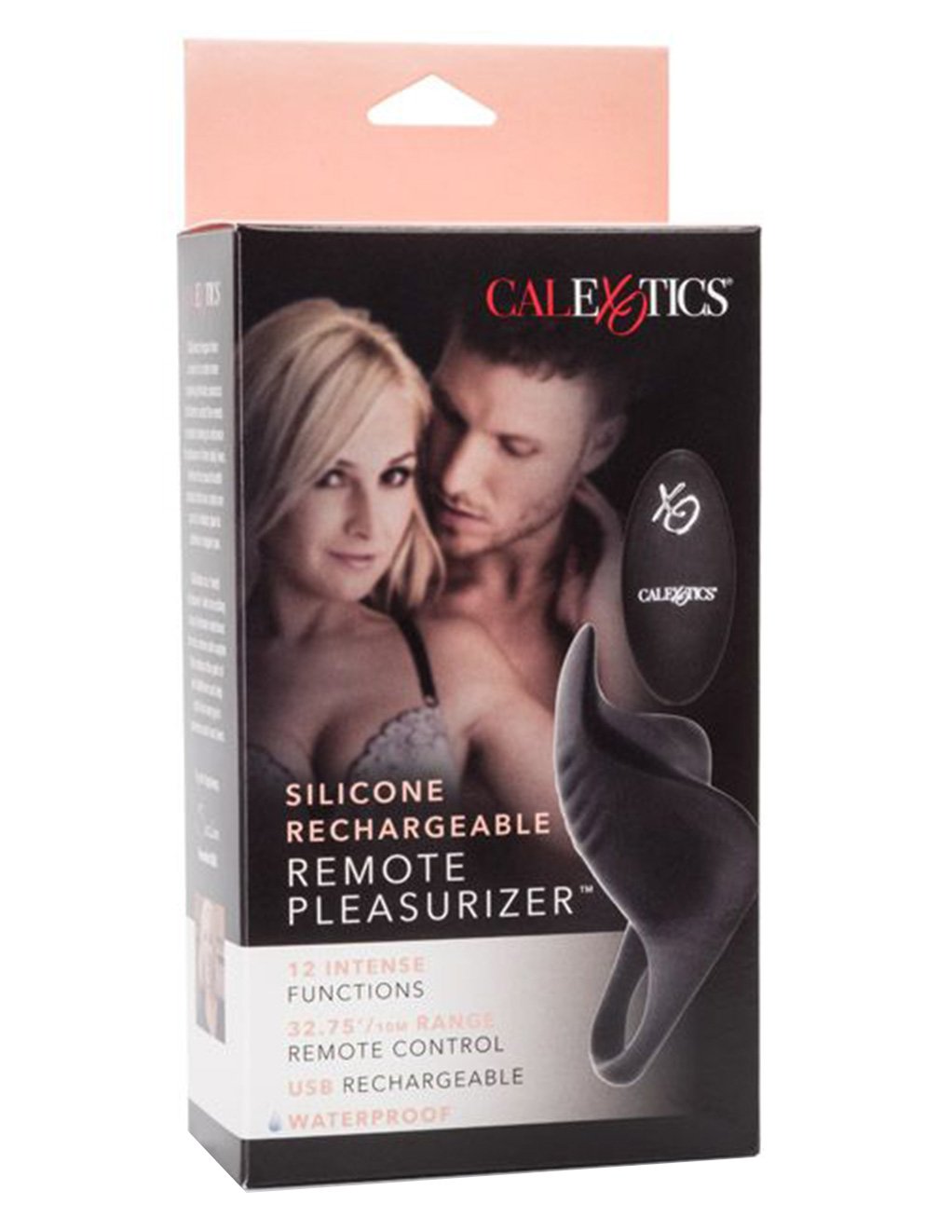 Cal Exotics Silicone Rechargeable Remote Pleasurizer - Novelties - Cockring