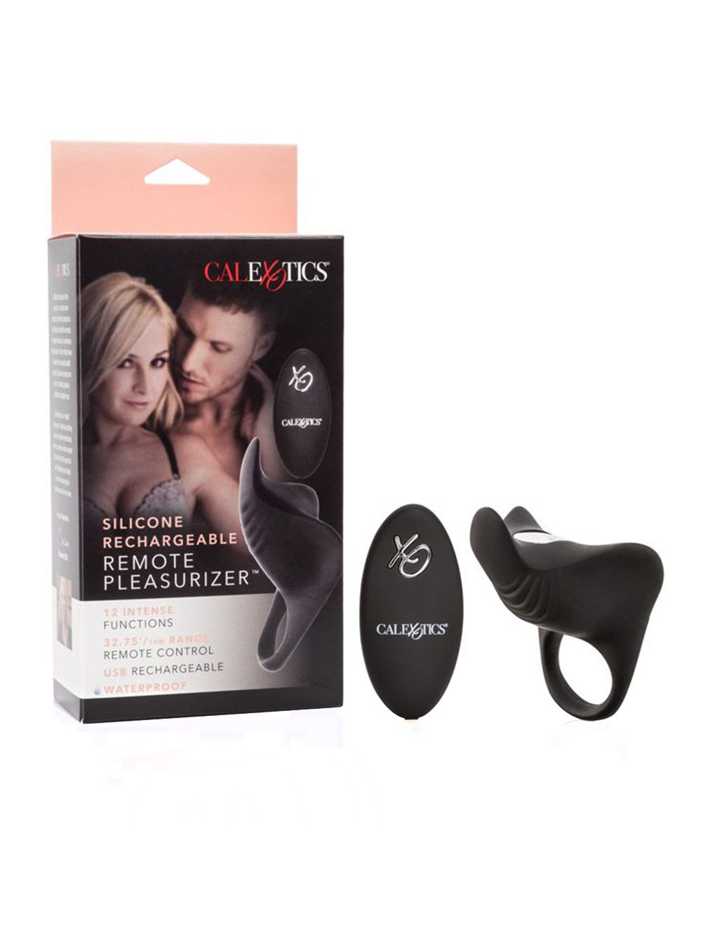 Cal Exotics Silicone Rechargeable Remote Pleasurizer - Novelties - Cockring