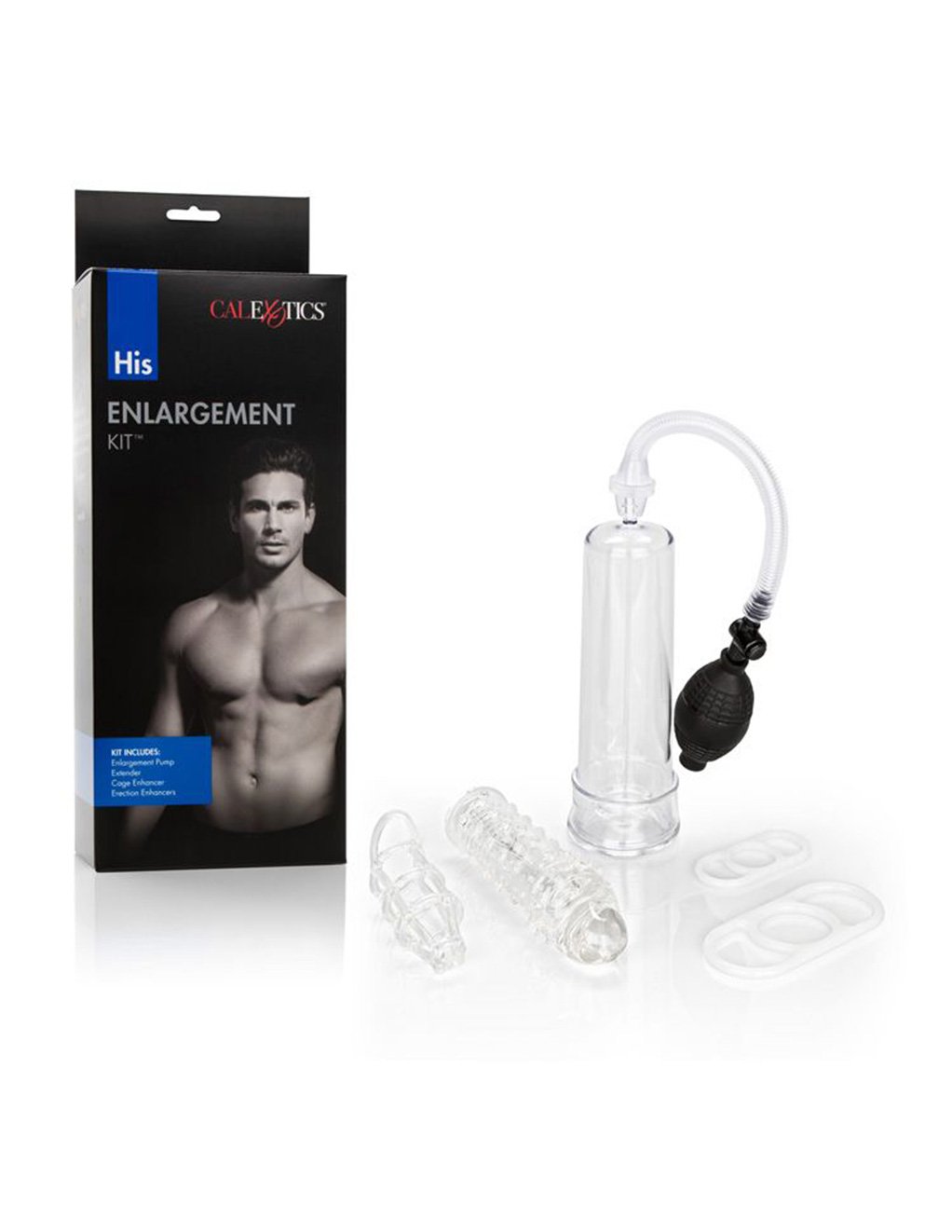 Cal Exotics His Penis Enlargement Kit - Novelties - Pump
