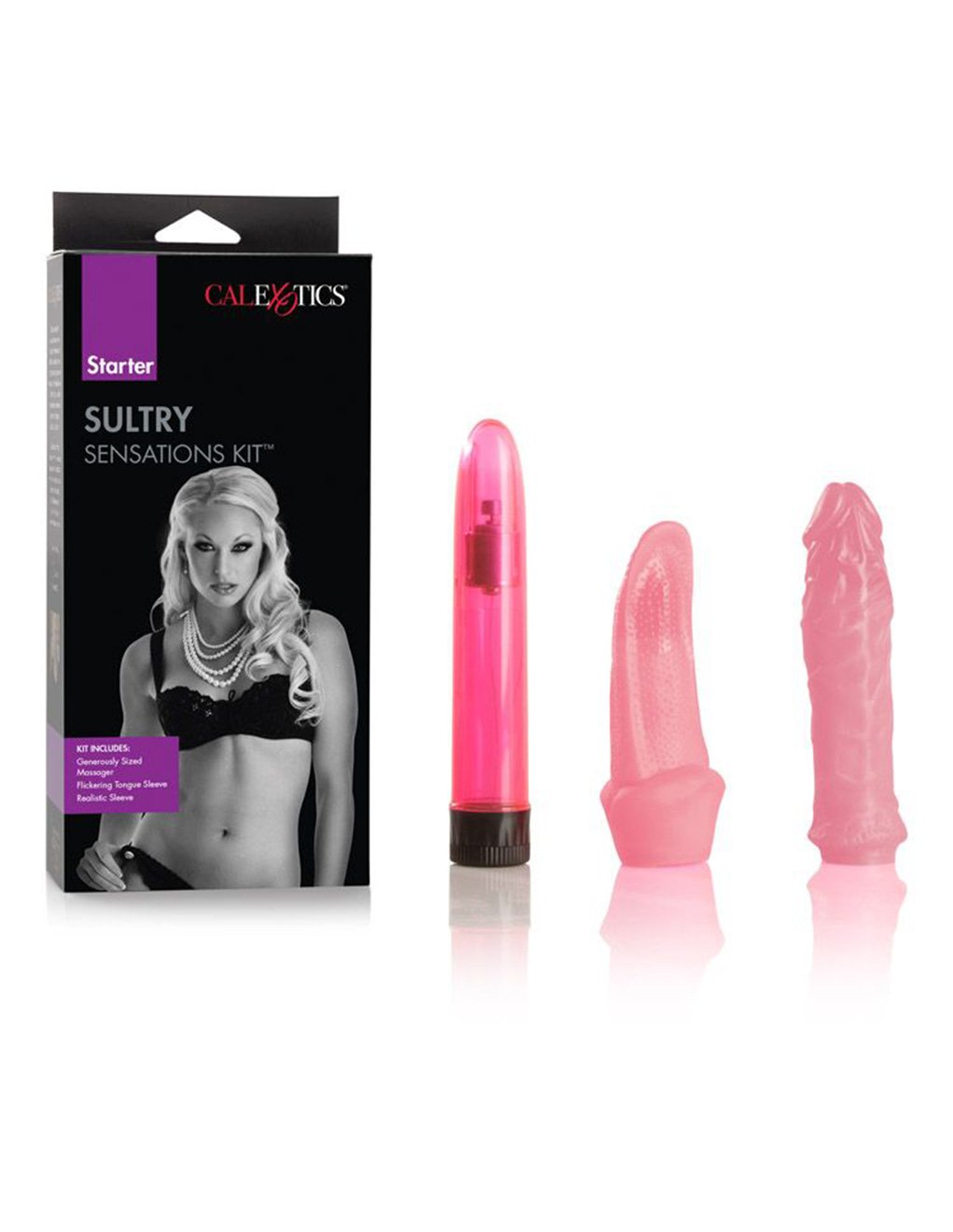 CalExotics Starter Sultry Sensations Kit - Novelties - Massager