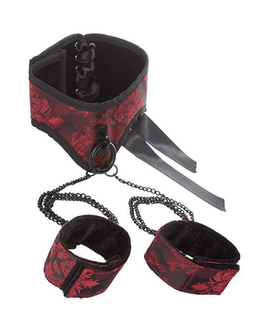 Scandal Posture Collar with Cuffs