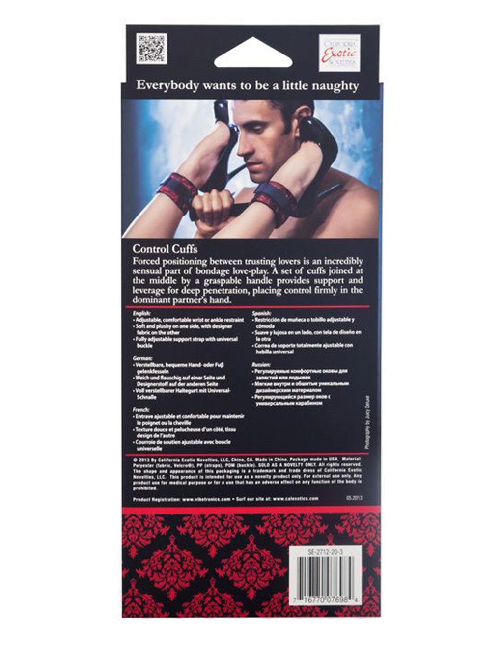 Scandal Control Cuffs - Fetish BDSM - Restraints