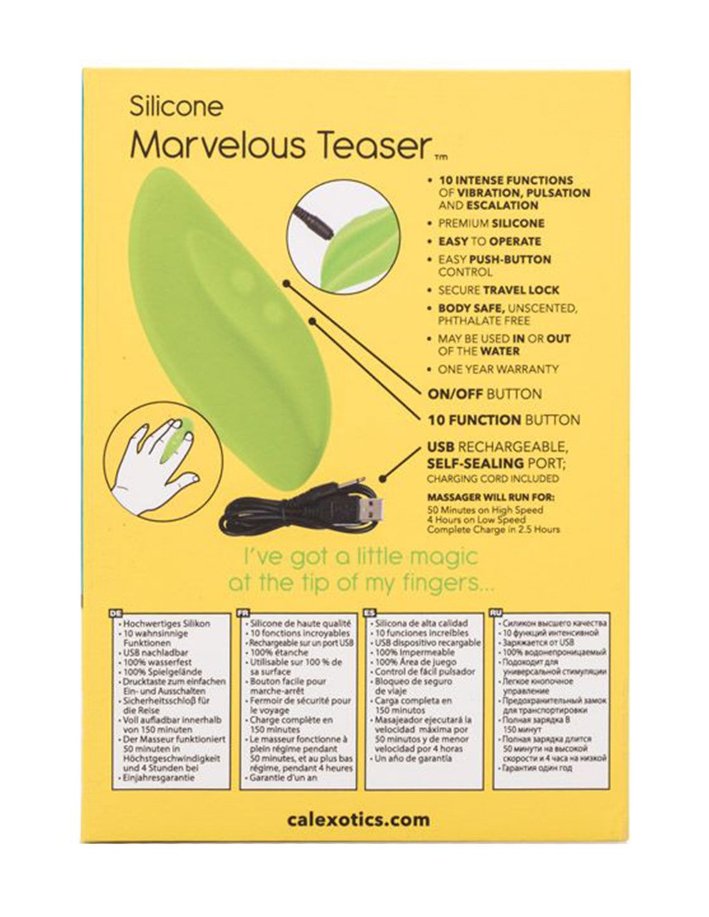 Cal Exotics Mini Marvels Marvelous Teaser - Novelties - External