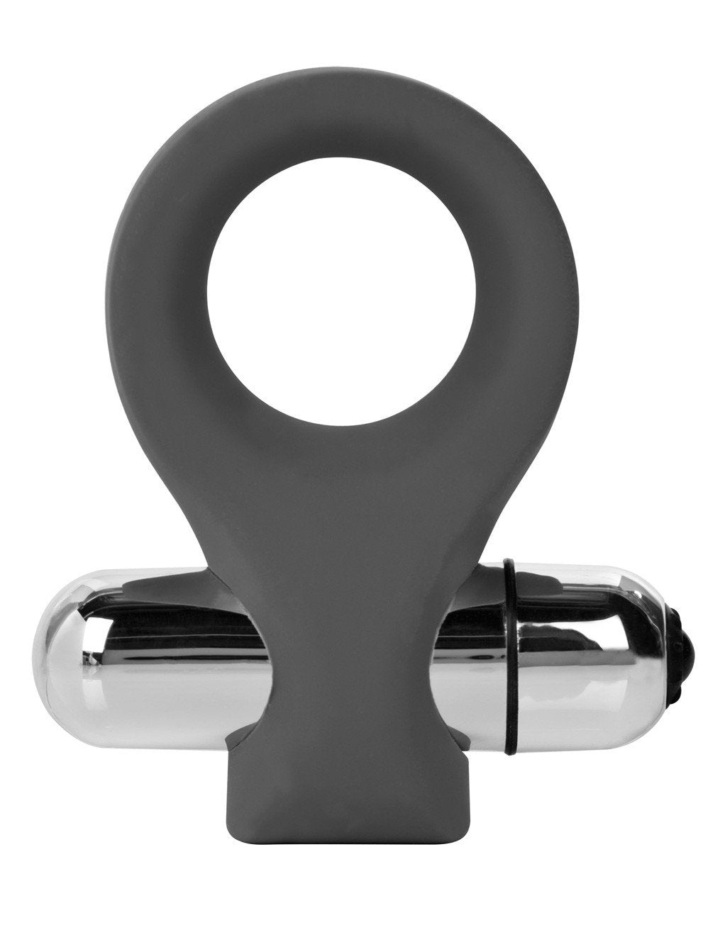 Hustler Big Shot Luxurious Vibrating Cockring Grey