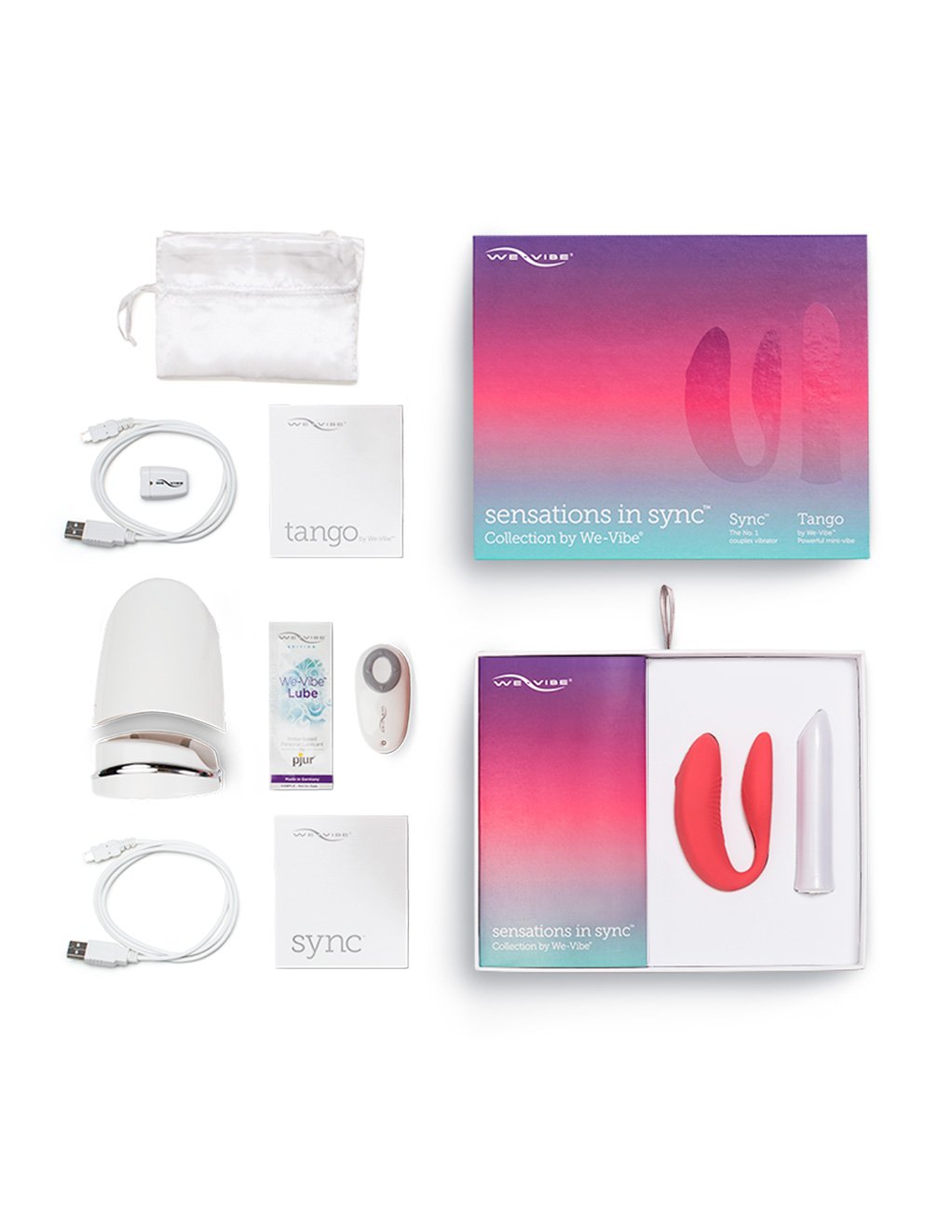 We-Vibe Sensations In Sync Set - Novelties - Massager