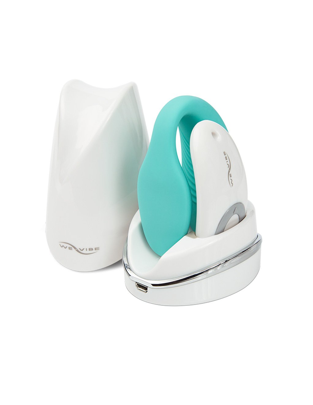 We-Vibe Sync Adjustable Couples' Vibrator Teal - Novelties - Massager