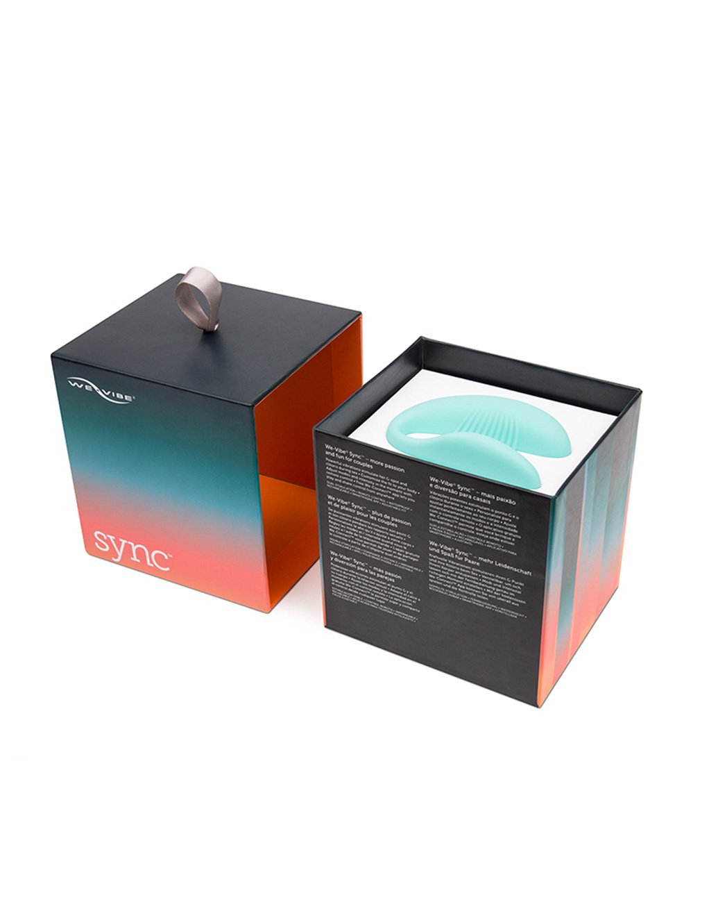 We-Vibe Sync Adjustable Couples' Vibrator Teal - Novelties - Massager