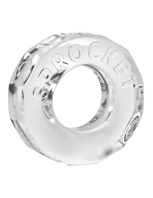 Oxballs Sprocket Cockring Clear - Novelties - Cockring