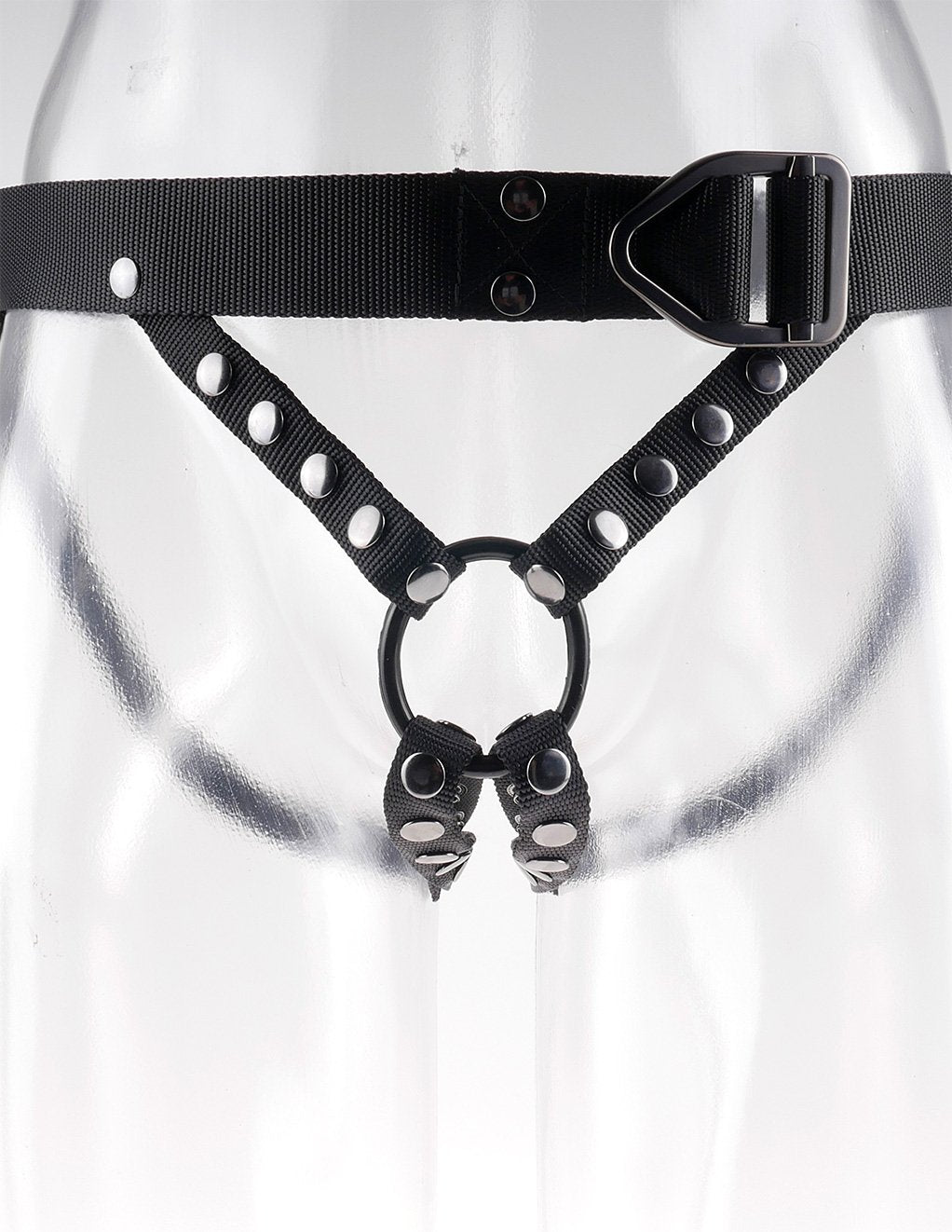 Command By Sir Richard's Harness with Hollow Strap-On harness