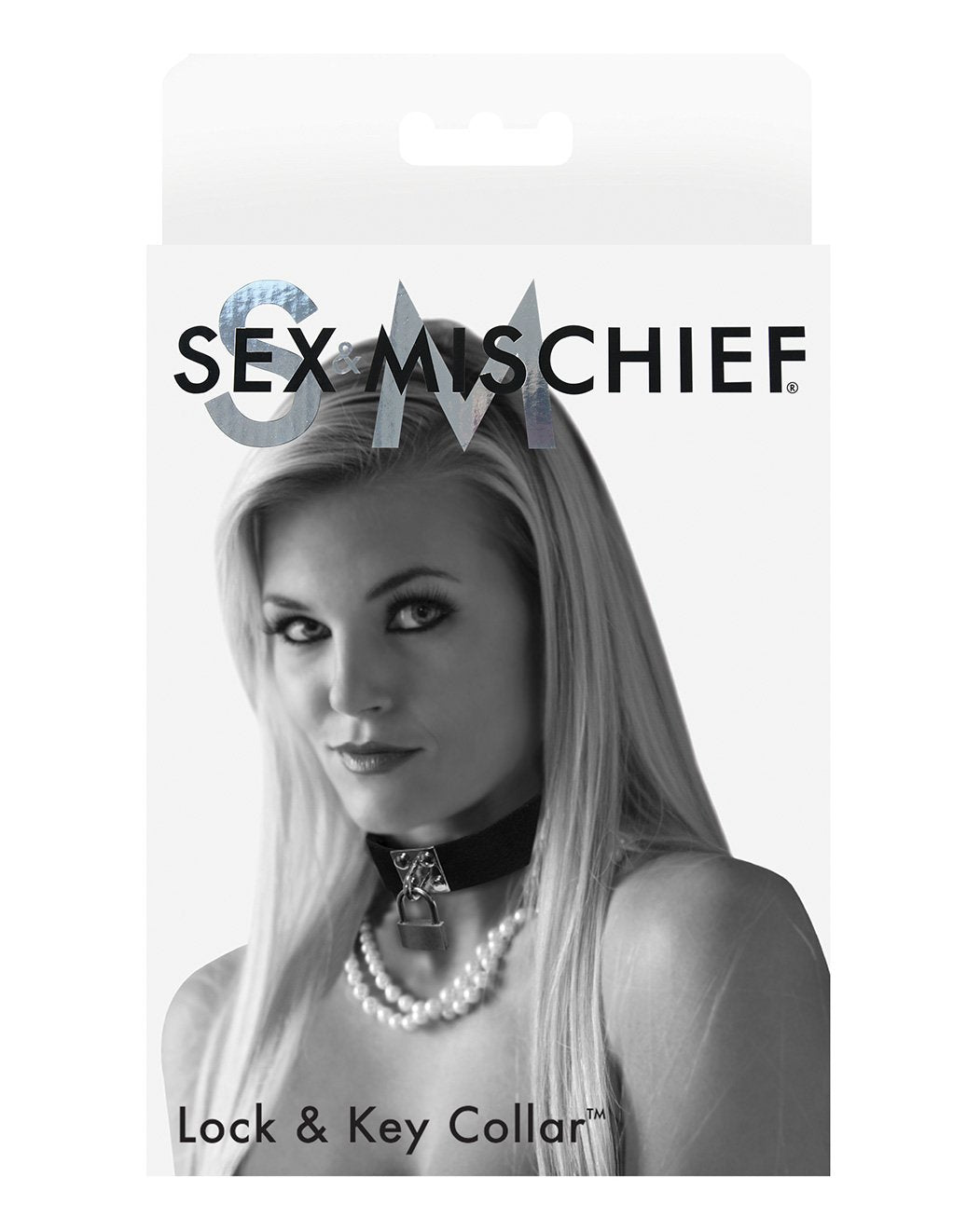 Sportsheets Sex & Mischief Lock & Key Collar - Fetish BDSM - Collar Leash