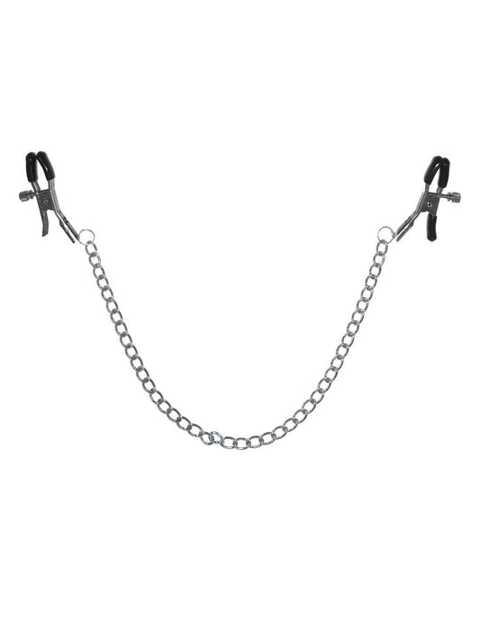 Sex & Mischief by Sportsheets Chained Nipple Clamps