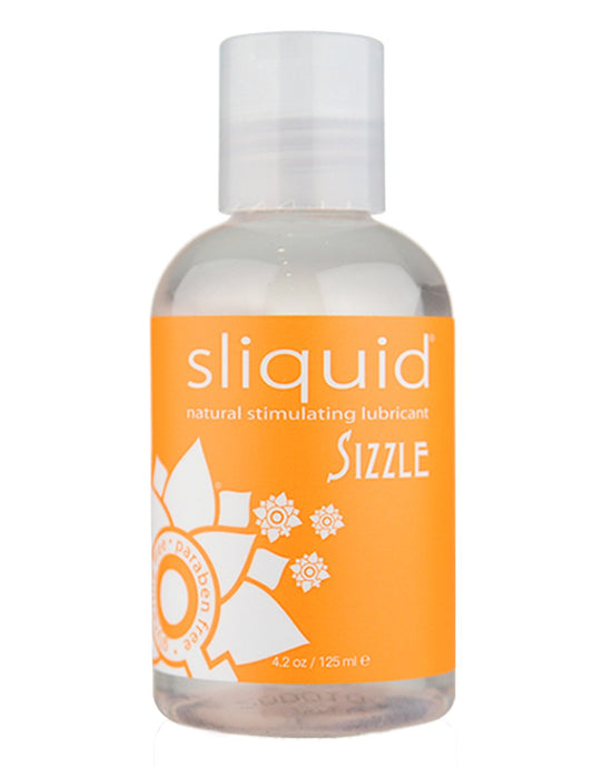Sliquid Naturals Sizzle Water Based Personal Lubricant