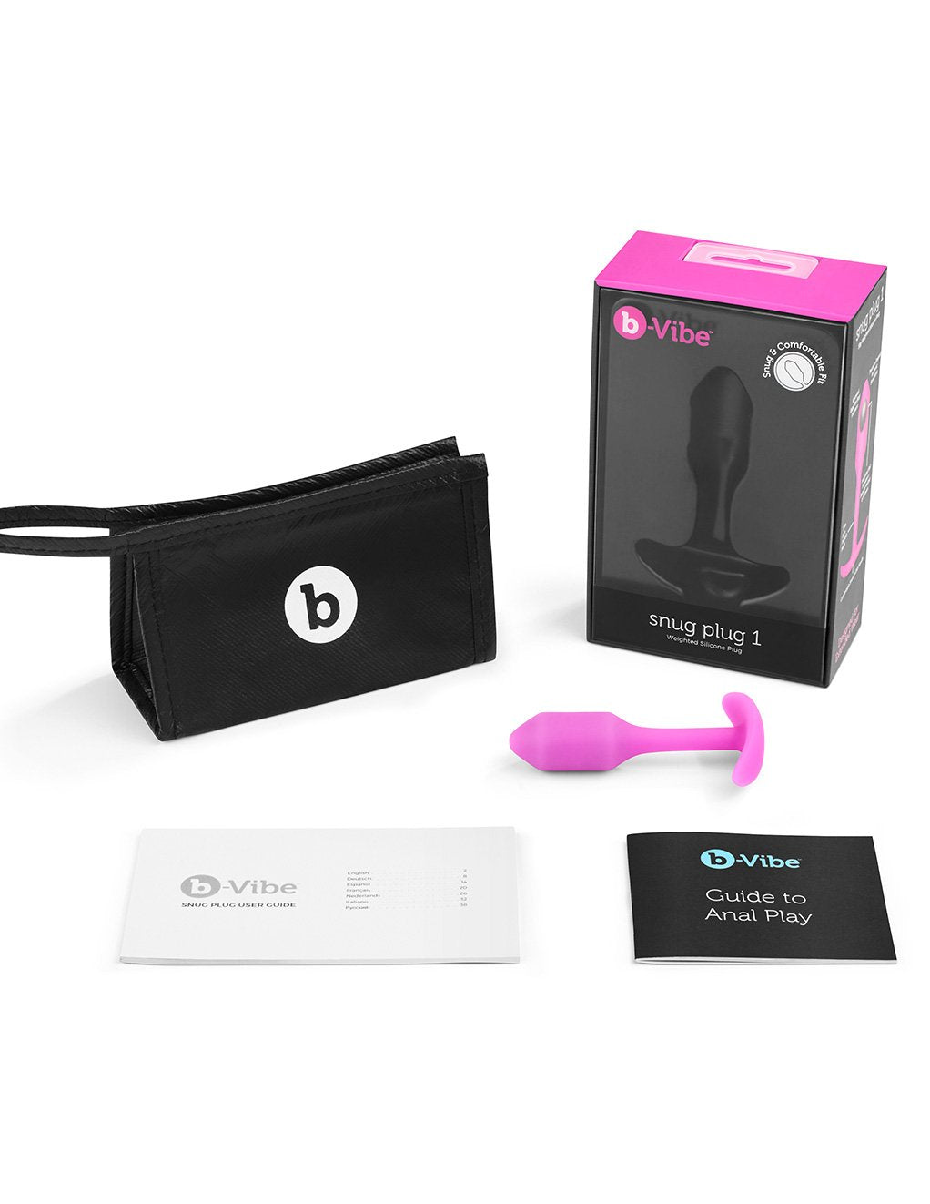 B-Vibe Snug Plug 1 - Novelties - Plug