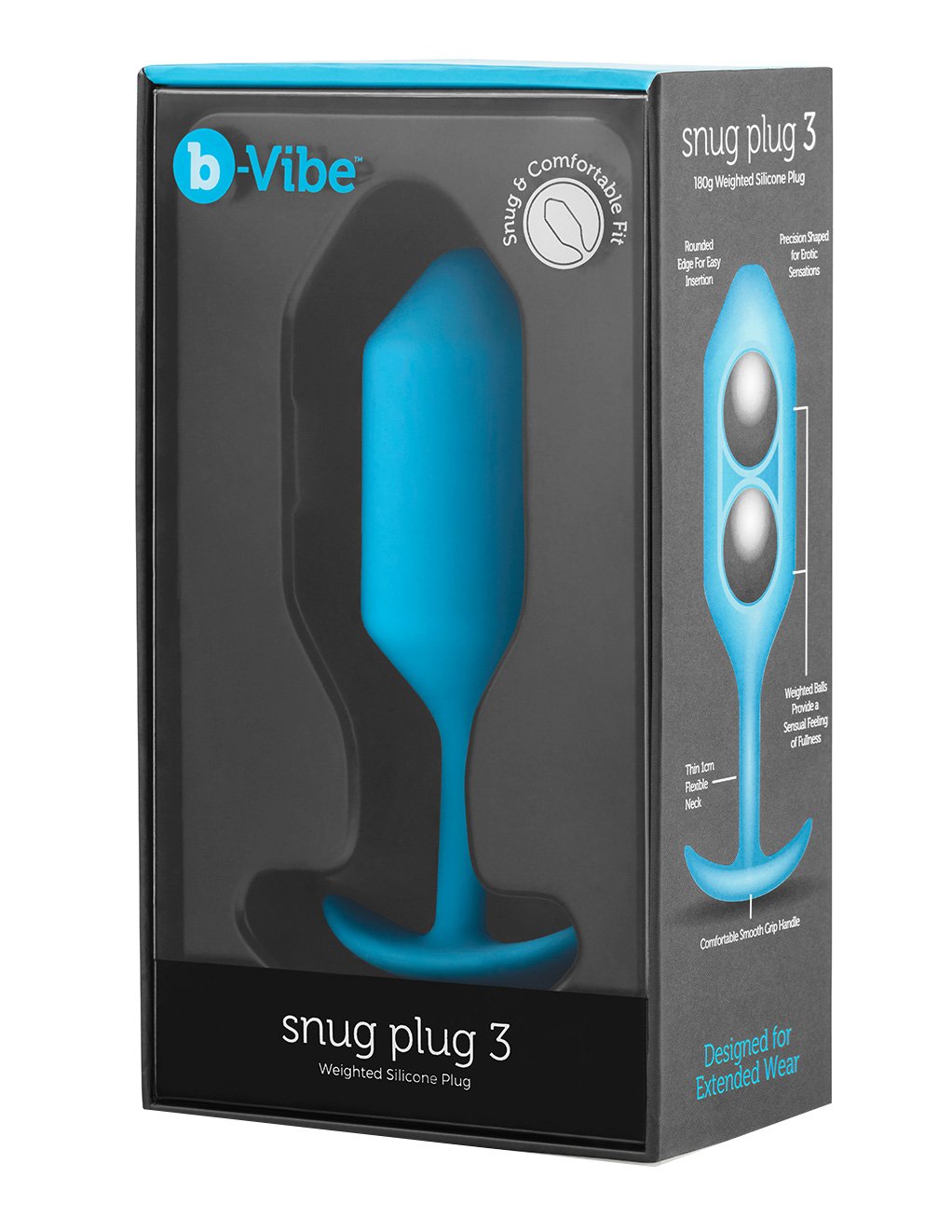 B-Vibe Snug Plug 3 - Novelties - Plug