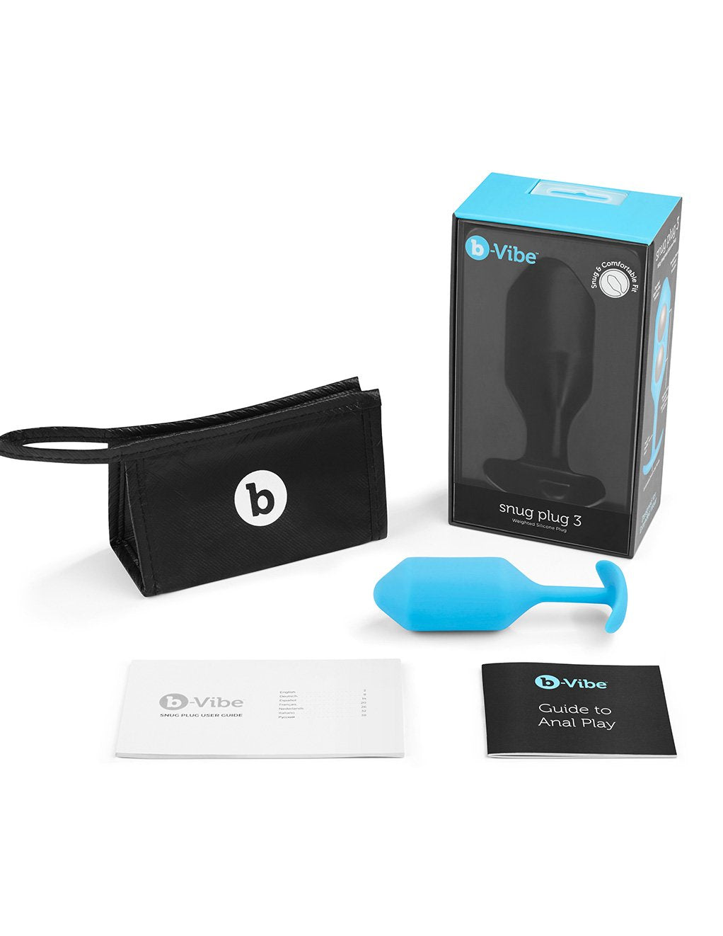 B-Vibe Snug Plug 3 - Novelties - Plug