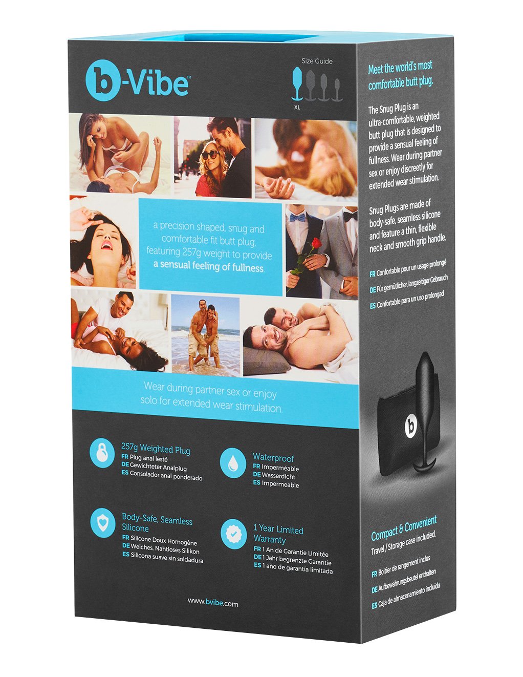 B-Vibe Snug Plug 4 - Novelties - Plug