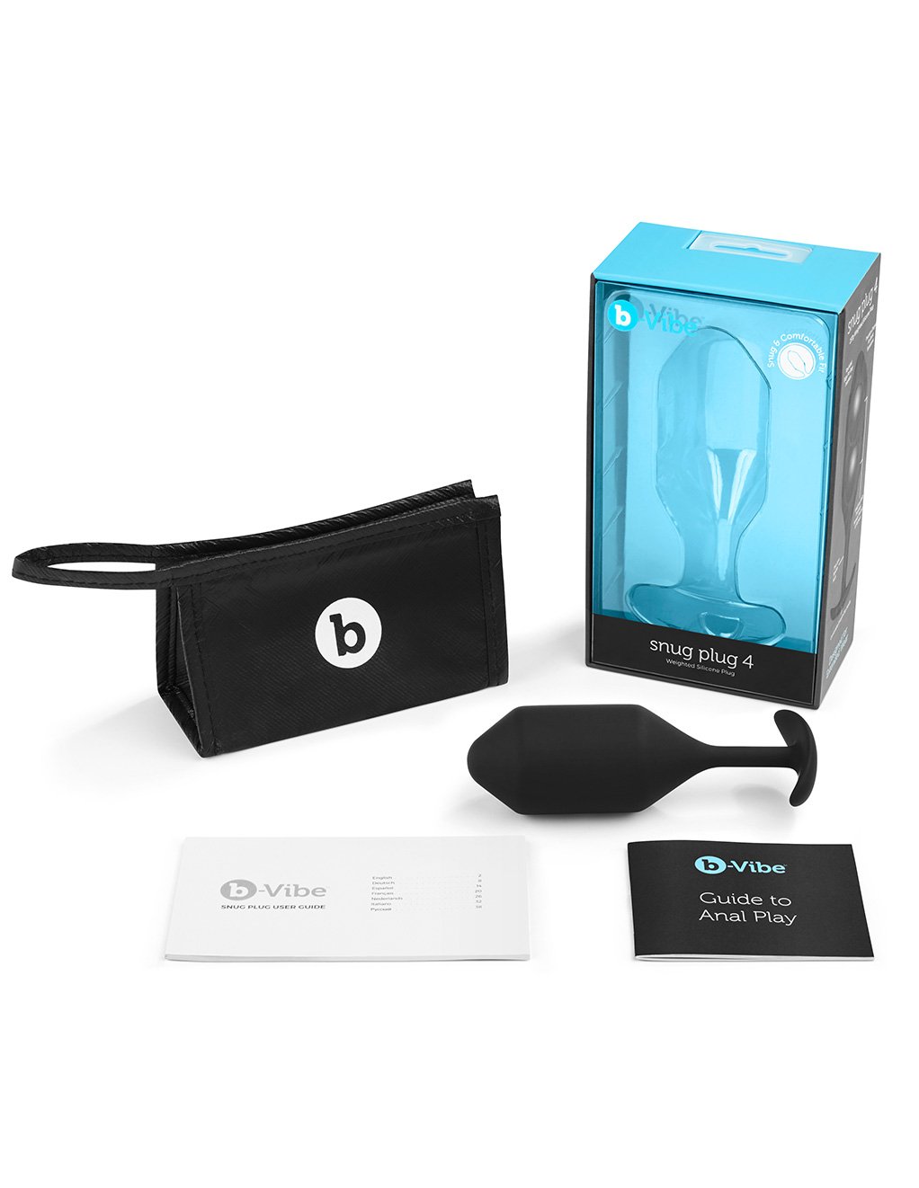 B-Vibe Snug Plug 4 - Novelties - Plug