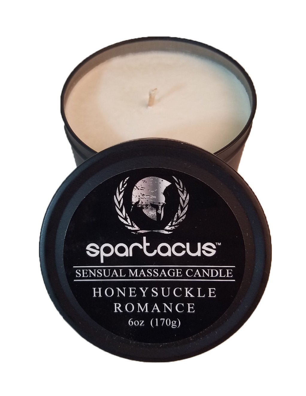 Spartacus Sensual Massage Candle Honeysuckle Romance - General Merchandise - Candles/Aroma