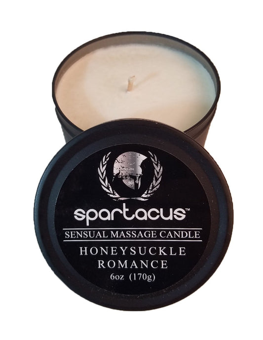 Spartacus Sensual Massage Candle Honeysuckle Romance - General Merchandise - Candles/Aroma