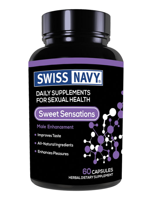 Swiss Navy Sweet Sensations For Him Supplement 60 Count - Personal Care - Enhancement
