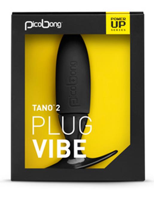 Picobong Tano 2 Vibrating Butt Plug Black Package