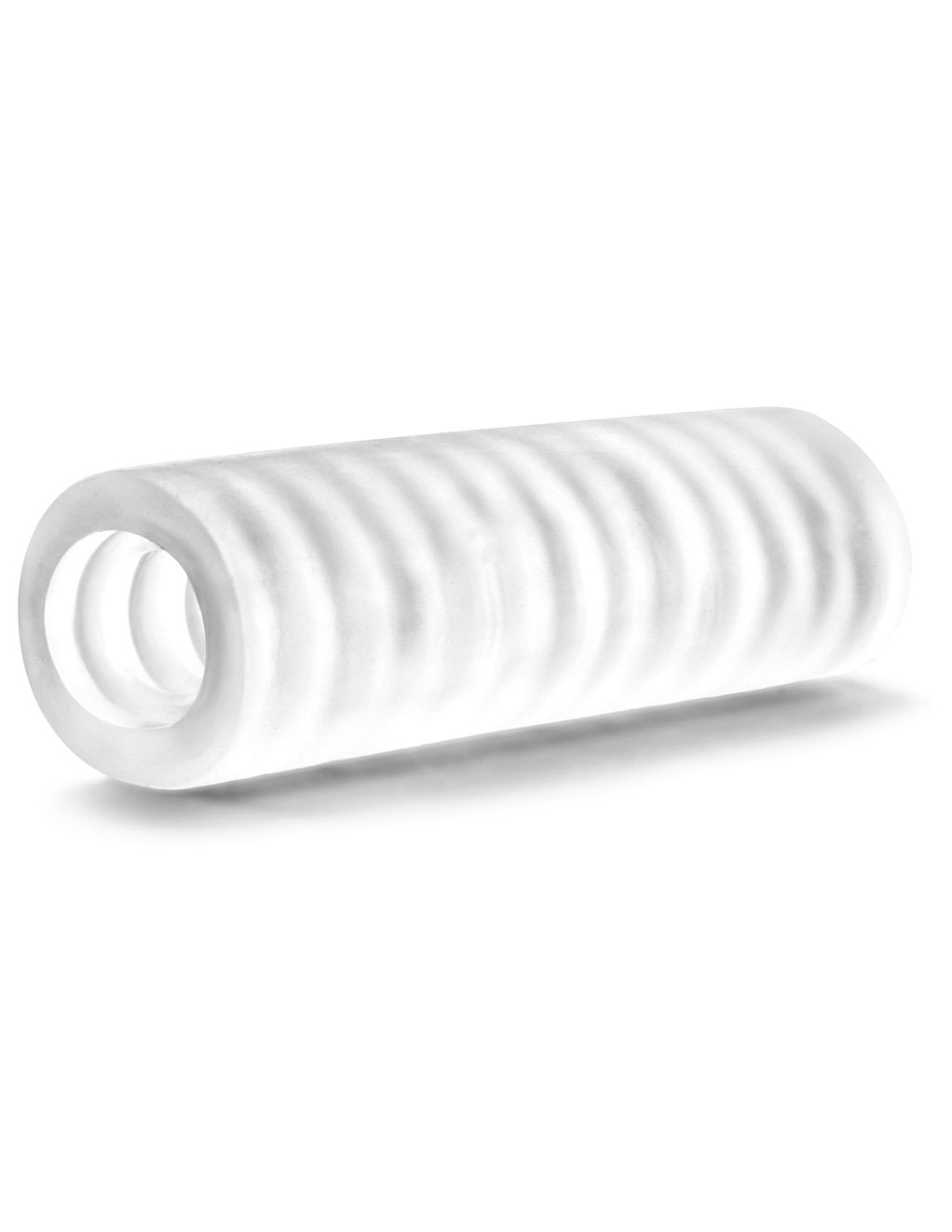 X5 Men by Blush Novelties Fifi Bag Clear Masturbator Side View