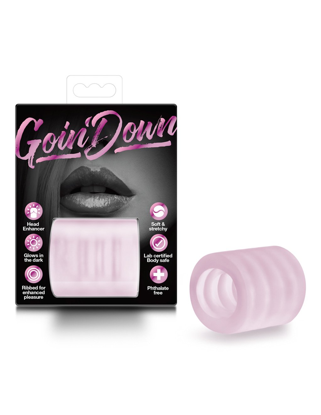 X5 Men by Blush Novelties Goin Down BJ Stroker Pink with Packaging