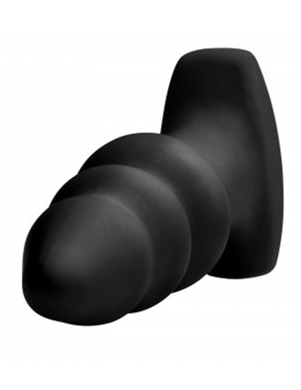 Rimmers Model I Rippled Rimming Plug with Remote Black