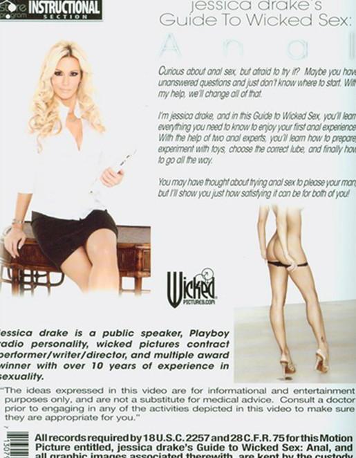 jessica drake's guide to Wicked Sex: Anal - Adult DVD - Couples
