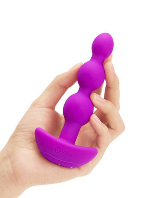 B-Vibe Triplet Vibrating Anal Beads Pink