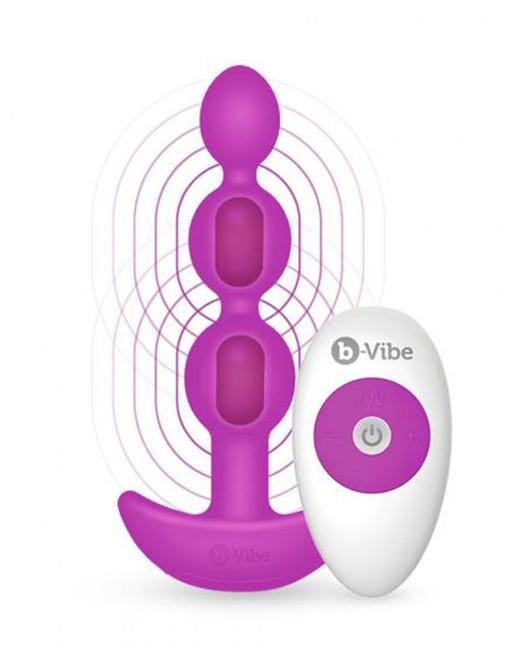 B-Vibe Triplet Anal Beads Pink