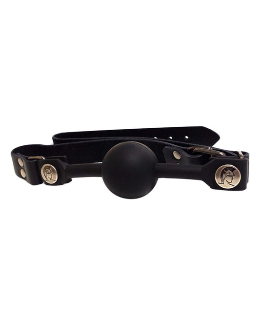 Spartacus Silicone Small Ball Gag Black