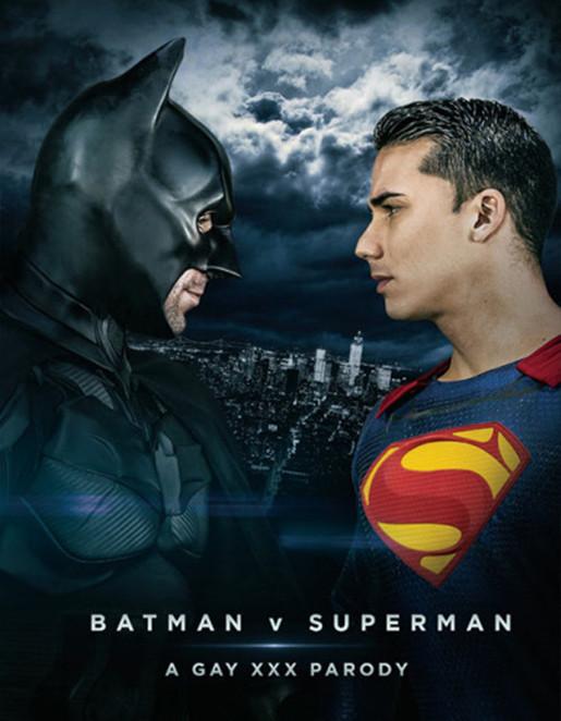 Batman Vs Superman A Gay XXX Parody - Adult DVD - All Male