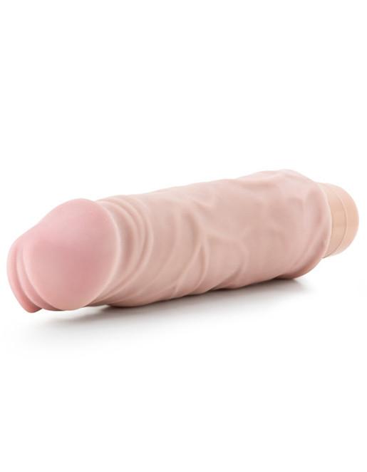 Blush Home Wrecker Vibrating Flesh Dildo - Novelties - Dildo