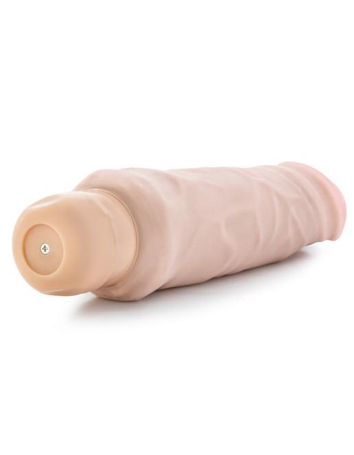 Blush Home Wrecker Vibrating Flesh Dildo - Novelties - Dildo