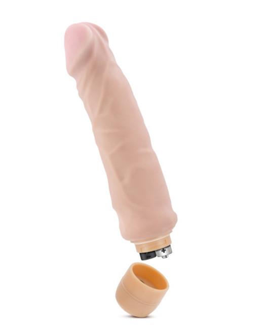 Blush Home Wrecker Vibrating Flesh Dildo - Novelties - Dildo
