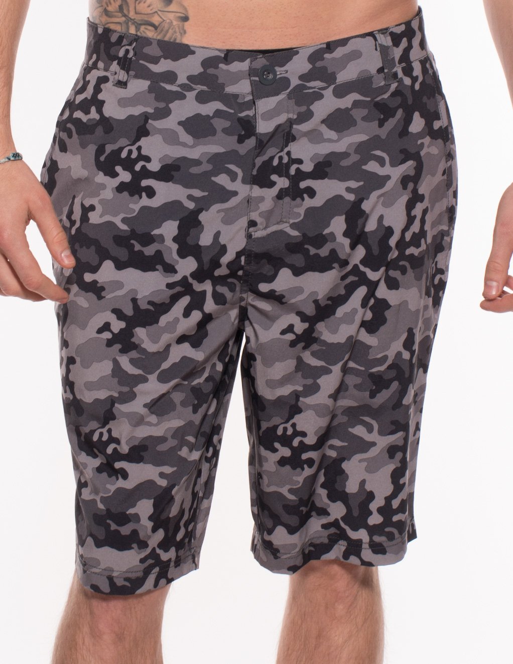 Hustler Men's Logo Hybrid Shorts - Apparel Mens - Bottoms